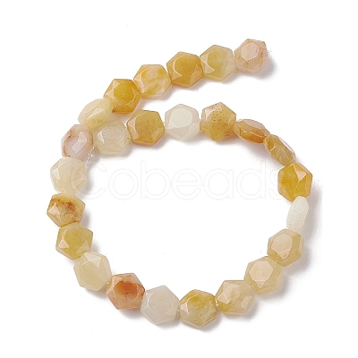 Natural Topaz Jade Beads Strands G-K359-C19-01-1