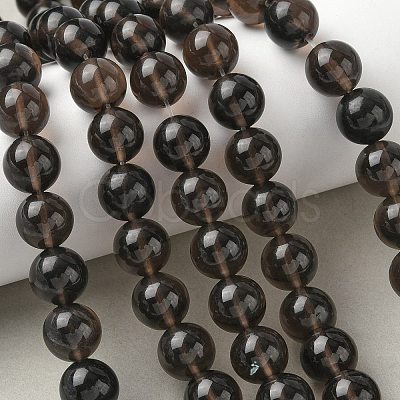 Natural Ice Obsidian Beads Strands G-P590-A01-12mm-02-1