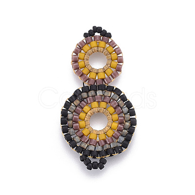 MIYUKI & TOHO Handmade Japanese Seed Beads Links SEED-A027-G26-1