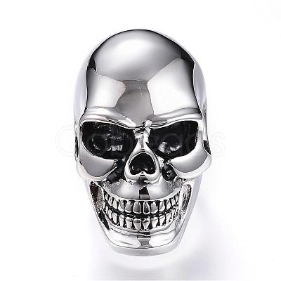 304 Stainless Steel Finger Rings RJEW-G075-01P-M-1