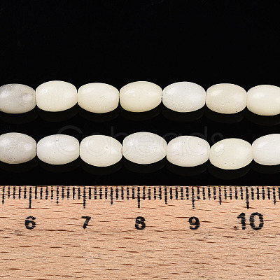 Natural White African Opal Beads Strands G-N346-02B-10-1