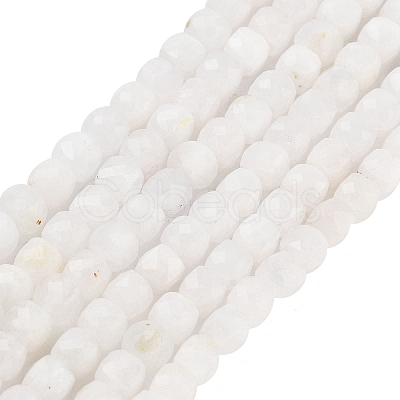 Natural Rainbow Moonstone Beads Strands G-H042-A02-02-1