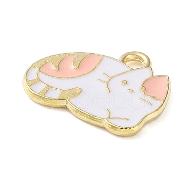 Cute Animal Alloy Enamel Pendants ENAM-U002-03D-KCG-1