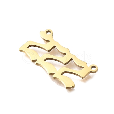 304 Stainless Steel Pendants STAS-D382-04B-G-1