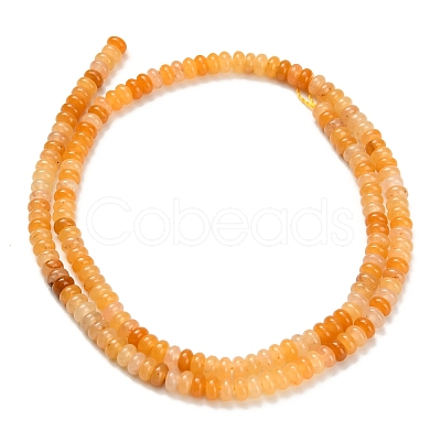 Natural Yellow Aventurine Beads Strands G-Z110-B23-2x4mm-1