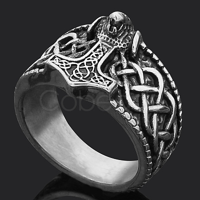 Viking 304 Stainless Steel Finger Rings for Men FS-WGB3F16-01-1