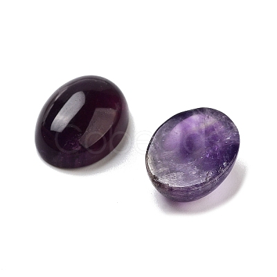 Natural Amethyst Cabochons G-G145-01B-17-1