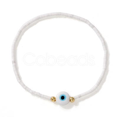 1Pc Glass Seed Beads Stretch Bracelets KP5513-10-1