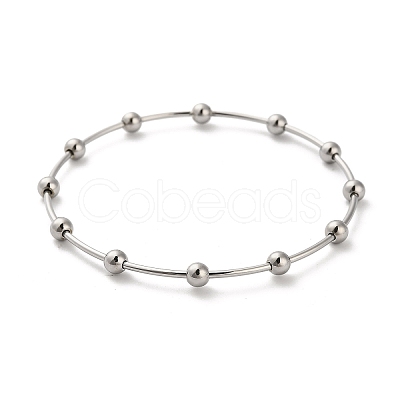 304 Stainless Steel Bangles for Women BJEW-V001-01P-1