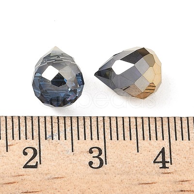 Electroplated Glass Beads LS-GLAA-K062-01A-FR10-1