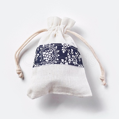 Cotton and Linen Cloth Packing Pouches ABAG-WH0017-02-1