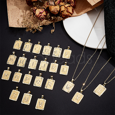 1Pc Brass Pendants NJEW-BBC0001-18R-1
