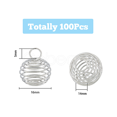 Iron Wire Pendants FIND-HY0001-75-1
