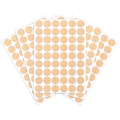 5 Sheets PVC Self-Adhesive Stickers DIY-SP0006-19B-1