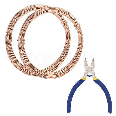 DIY Wire Wrapped Jewelry Kits DIY-BC0011-81A-03-1