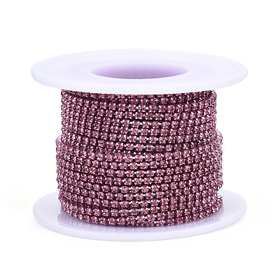 Electrophoresis Iron Rhinestone Strass Chains CHC-Q009-SS6.5-B15-1