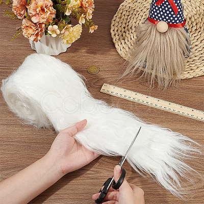 Polyester Top for Diy Hand-Decorated Artificial Wool Strip Accessories FIND-WH0170-32C-1