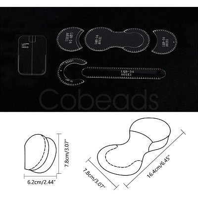 Waist Bag Acrylic Template TOOL-NB0001-22-1