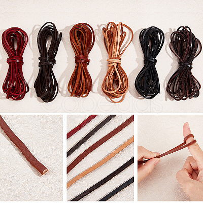 Cowhide Leather Cord WL-WH0008-05C-1