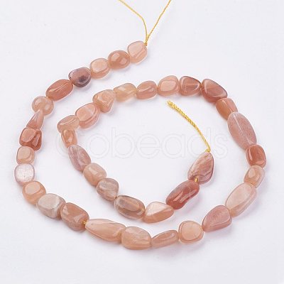 Natural Sunstone Beads Strands G-F439-04-1