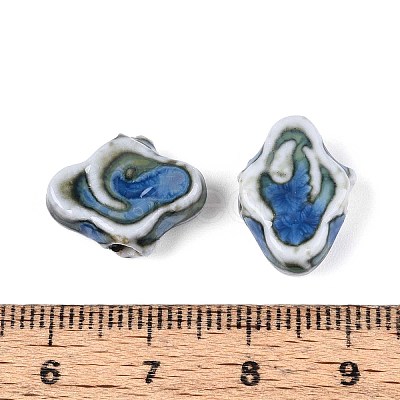 Handmade Porcelain Beads PORC-T133-30H-1