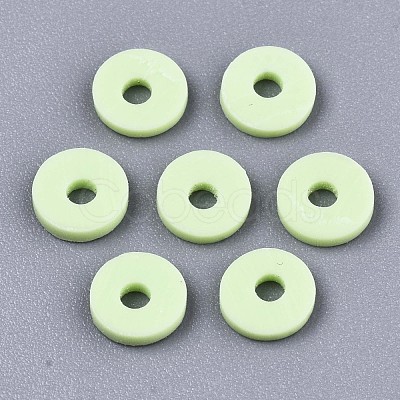 Handmade Polymer Clay Beads X-CLAY-Q251-8.0mm-80-1