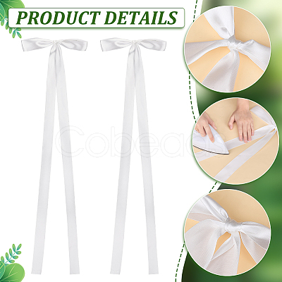 10Pcs Polyester Bowknot Chair Straps HJEW-UN00124-1