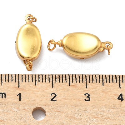 Matte Brass Box Clasps KK-H532-13G-1