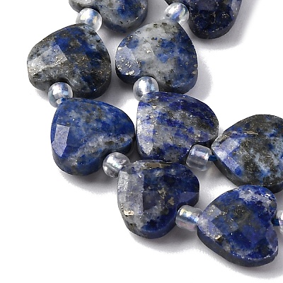 Natural Lapis Lazuli Beads Strands G-P570-E12-01-1
