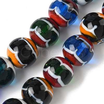 Handmade Lampwork Beads LAMP-K039-40-1