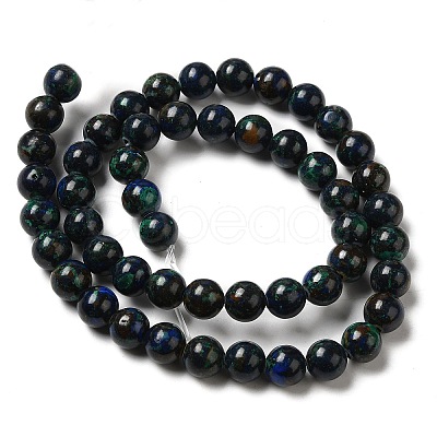 Natural Azurite Beads Strands G-H298-A01-03-1