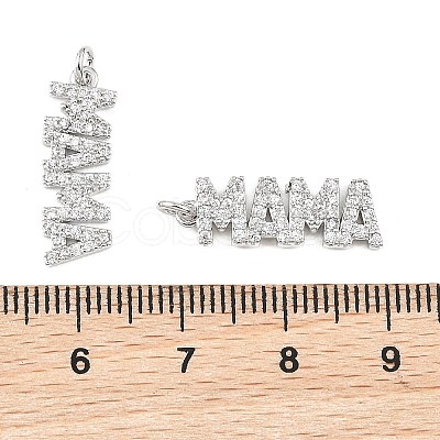 SHEGRACE Mother's Day Brass Clear Cubic Zirconia Pendants XGRQ1R698-359P-1