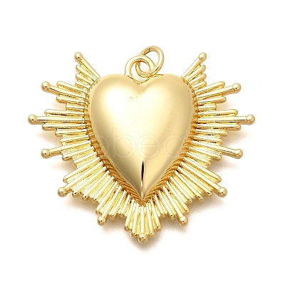Rack Plating Brass Pendants KK-M309-20G-1