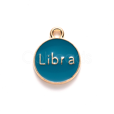 Alloy Enamel Pendants LS-ENAM-S124-01A-05K-1