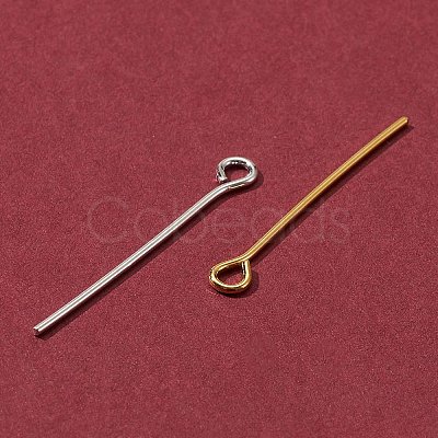 8 Styles Brass Eye Pins KK-FS0001-10-1