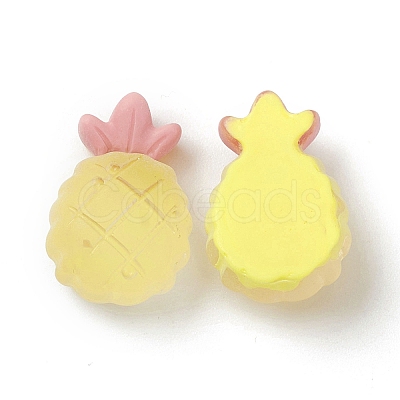 Transparent Resin Decoden Cabochons LS-RESI-F024-02-1
