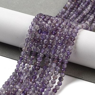 Natural Amethyst Beads Strands X-G-G140-A04-01-1