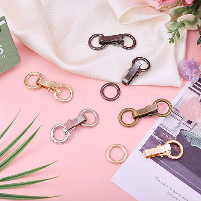 Alloy Scarf Ring Buckles FIND-FH0011-58-1