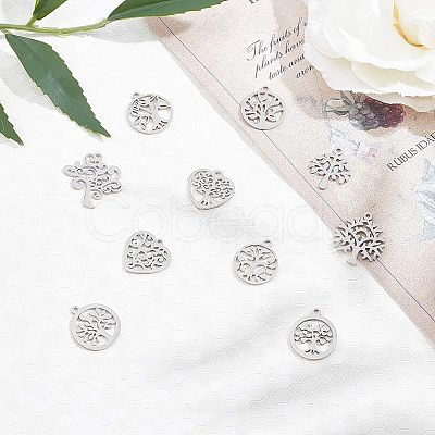 Stainless Steel Pendants STAS-UN0008-43P-1