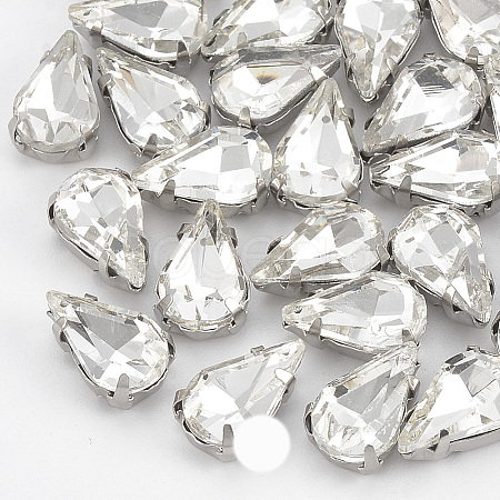 Sew on Rhinestone RGLA-T035-5x8mm-01-1