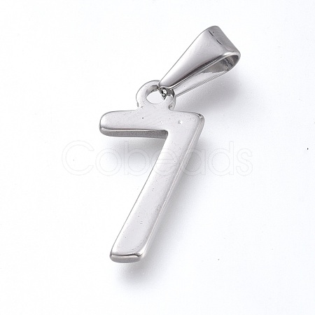 Non-Tarnish 304 Stainless Steel Pendants STAS-L210-05F-P-1