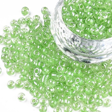 6/0 Glass Seed Beads LS-X-SEED-A015-4mm-2214-1
