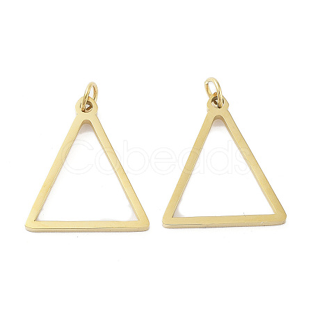Ion Plating(IP) 304 Stainless Steel Pendants STAS-G324-01D-G-1