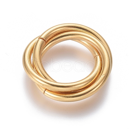 304 Stainless Steel Linking Rings STAS-L239-01A-G-1