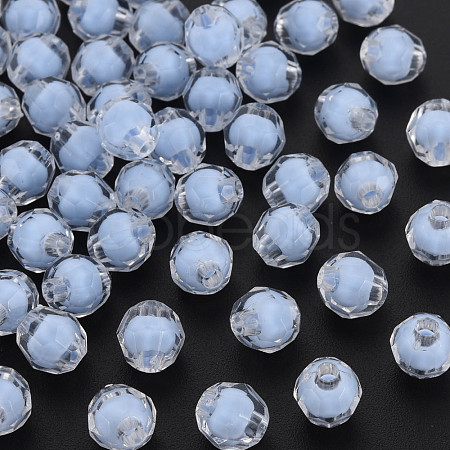 Transparent Acrylic Beads TACR-S152-17A-SS2113-1