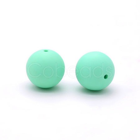 Silicone Beads Round Rubber Bead 15MM Loose Spacer Beads for DIY Supplies Jewelry Keychain Making FIND-SX0001-174-1