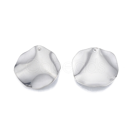 Non-Tarnish 201 Stainless Steel Pendant STAS-B027-23P-1