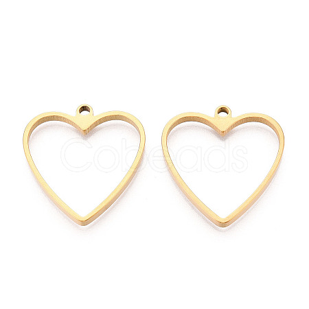 201 Stainless Steel Pendants STAS-T064-84G-01-1