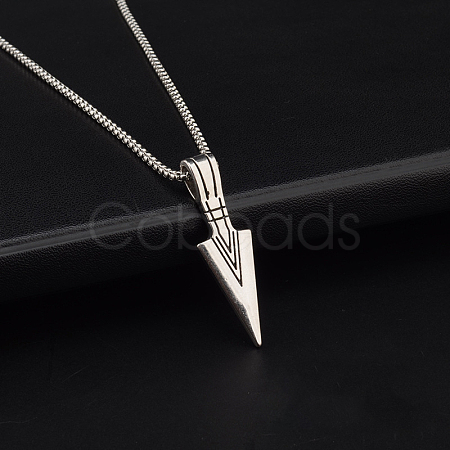 Alloy Pendant 201 Stainless Steel  Chain Necklaces for Men FS-WG0EA78-15-1
