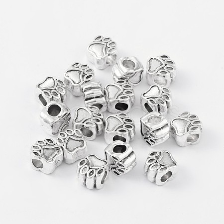 Tibetan Style European Beads LS-MPDL-6160-AS-RS-1
